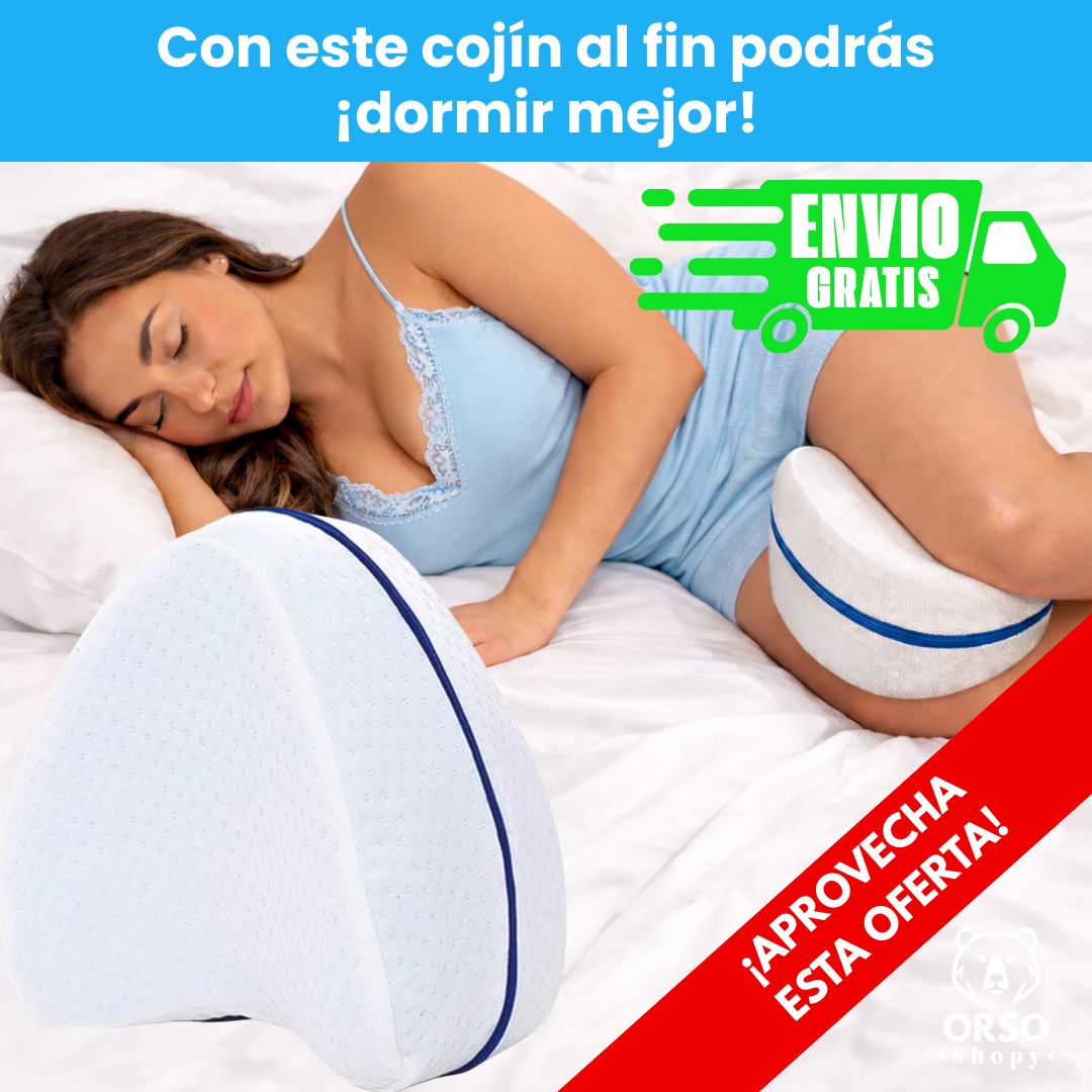 Cojin ortopédico para piernas - ¡Lo que necesitas para descansar sin dolor!