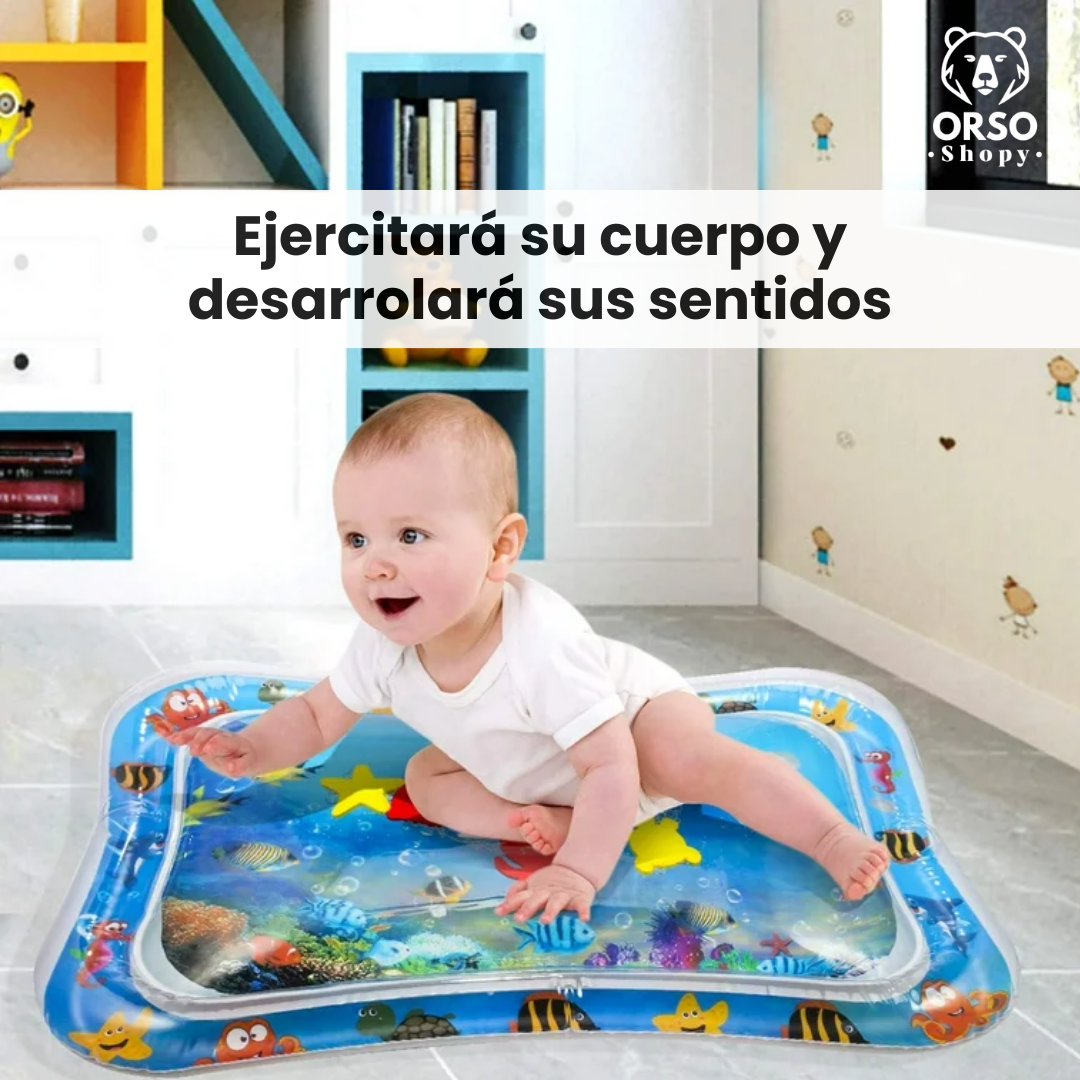 Tapete de agua sensorial ¡Tu bebé lo amará!